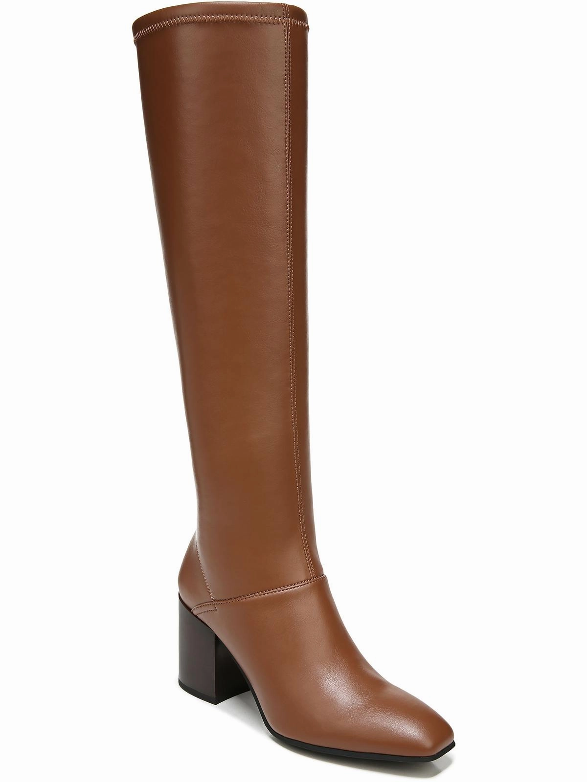 Tribute Womens Zipper Faux Leather Mid-Calf Boots