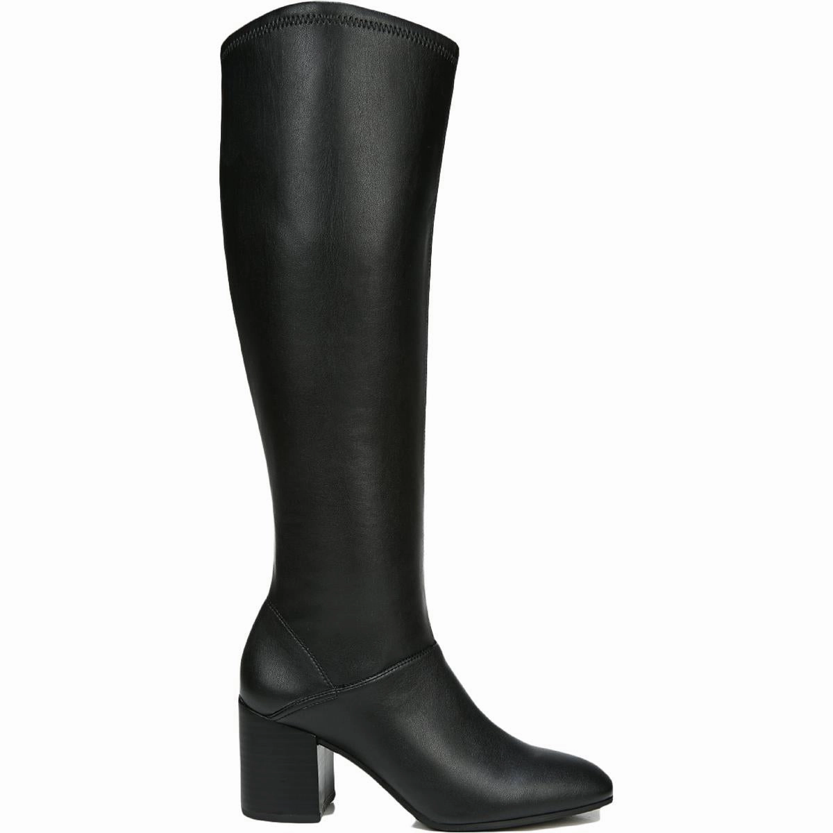 Tribute Womens Zipper Faux Leather Mid-Calf Boots