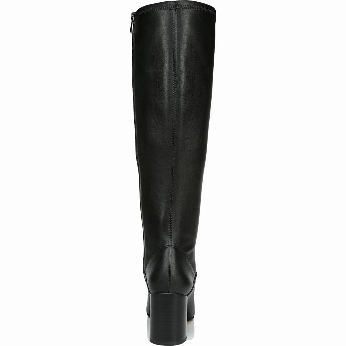 Tribute Womens Zipper Faux Leather Mid-Calf Boots