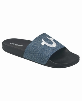 True Religion Men's Asap Slides Mens Slippers clearance sale