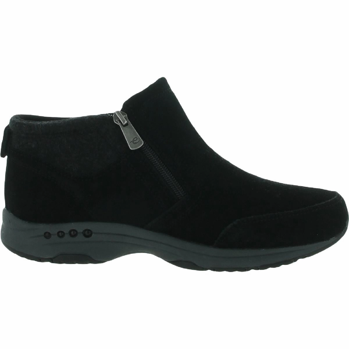 Tshuffle Womens Suede Ankle Shooties