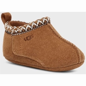 UGG Baby Tasman Footies Chestnut Baby Booties soft sole sale