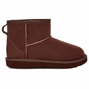 UGG K Classic Mini II Burnt Cedar Teddy Boots for Kids online deal