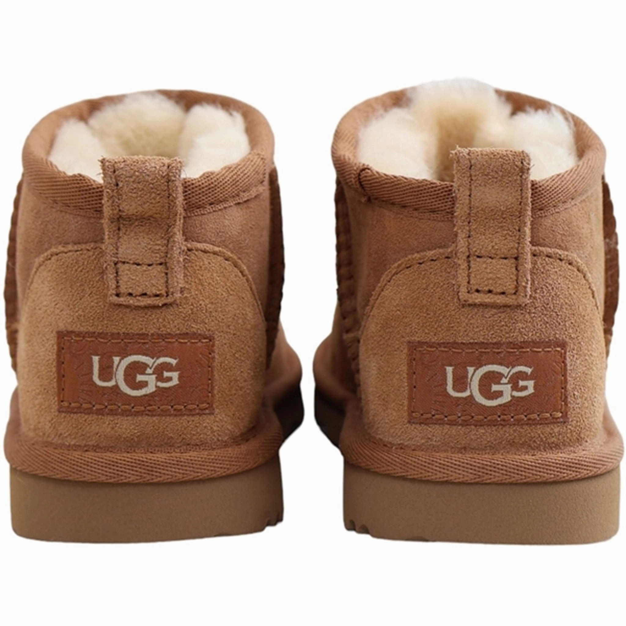 UGG K Classic Ultra Mini Boots Chestnut
