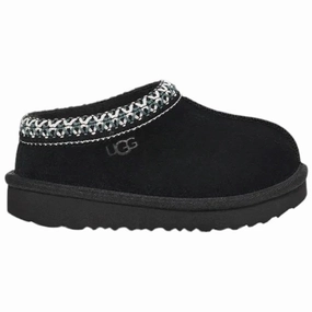UGG T Tasman II Black House Slippers for Kids on sale