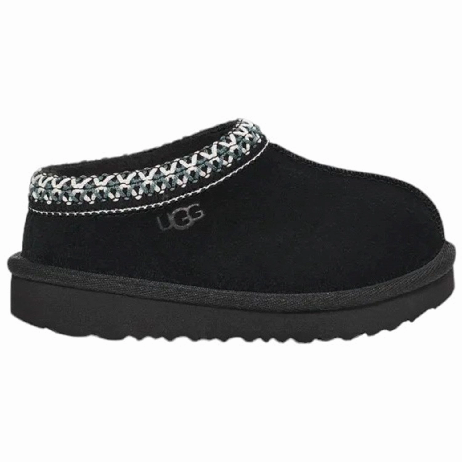 UGG T Tasman II Black House Slippers for Kids on sale