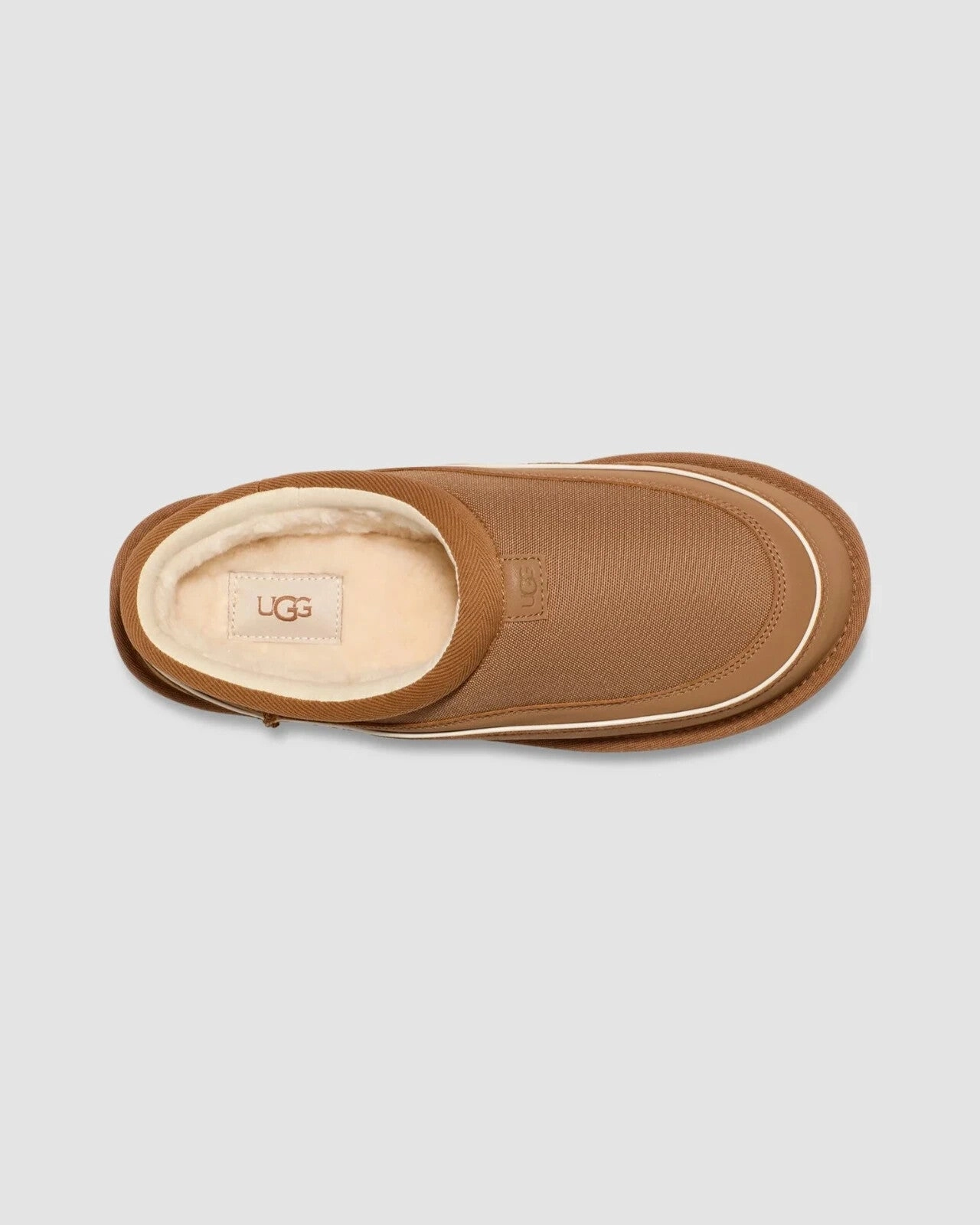 UGG Tasman Cali Wave 1158278-CBRC Men's 5 Chestnut Birch Slip-On Slipper RHS3708
