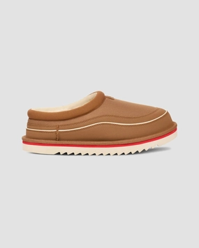 UGG Tasman Cali Wave 1158278-CBRC Men's 5 Chestnut Birch Slip-On Slipper RHS3708 Mens Slippers clearance sale