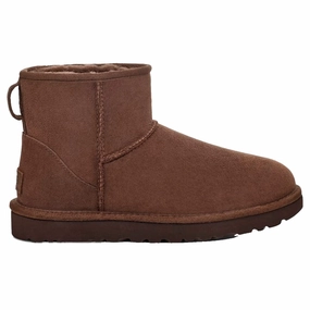 UGG W Classic Mini II Burnt Cedar Teddy Boots for Kids online deal