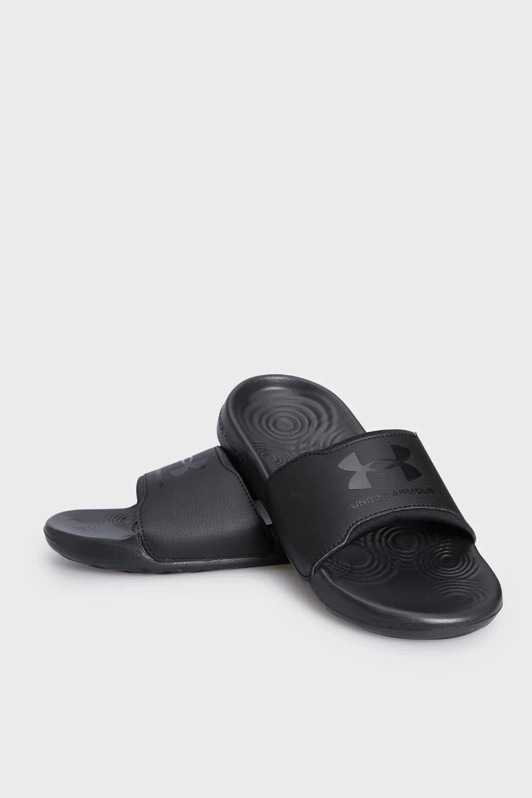 Under Armour Ignite Select 3027225-001 Kids 13 Black Slip On Slide Sandal TF6972
