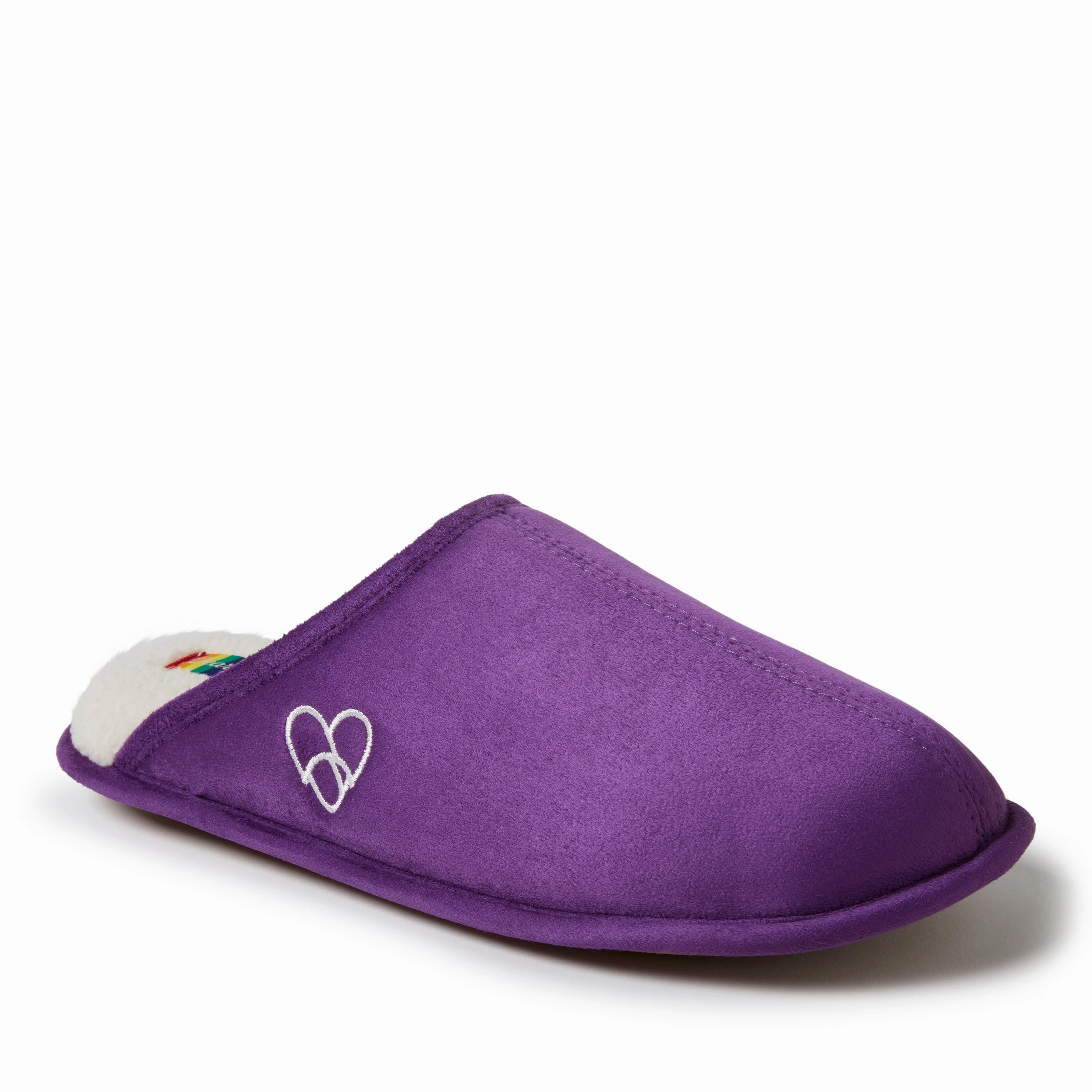Unisex Dearfoams Celebrates Pride Scuff Mens Slippers clearance sale