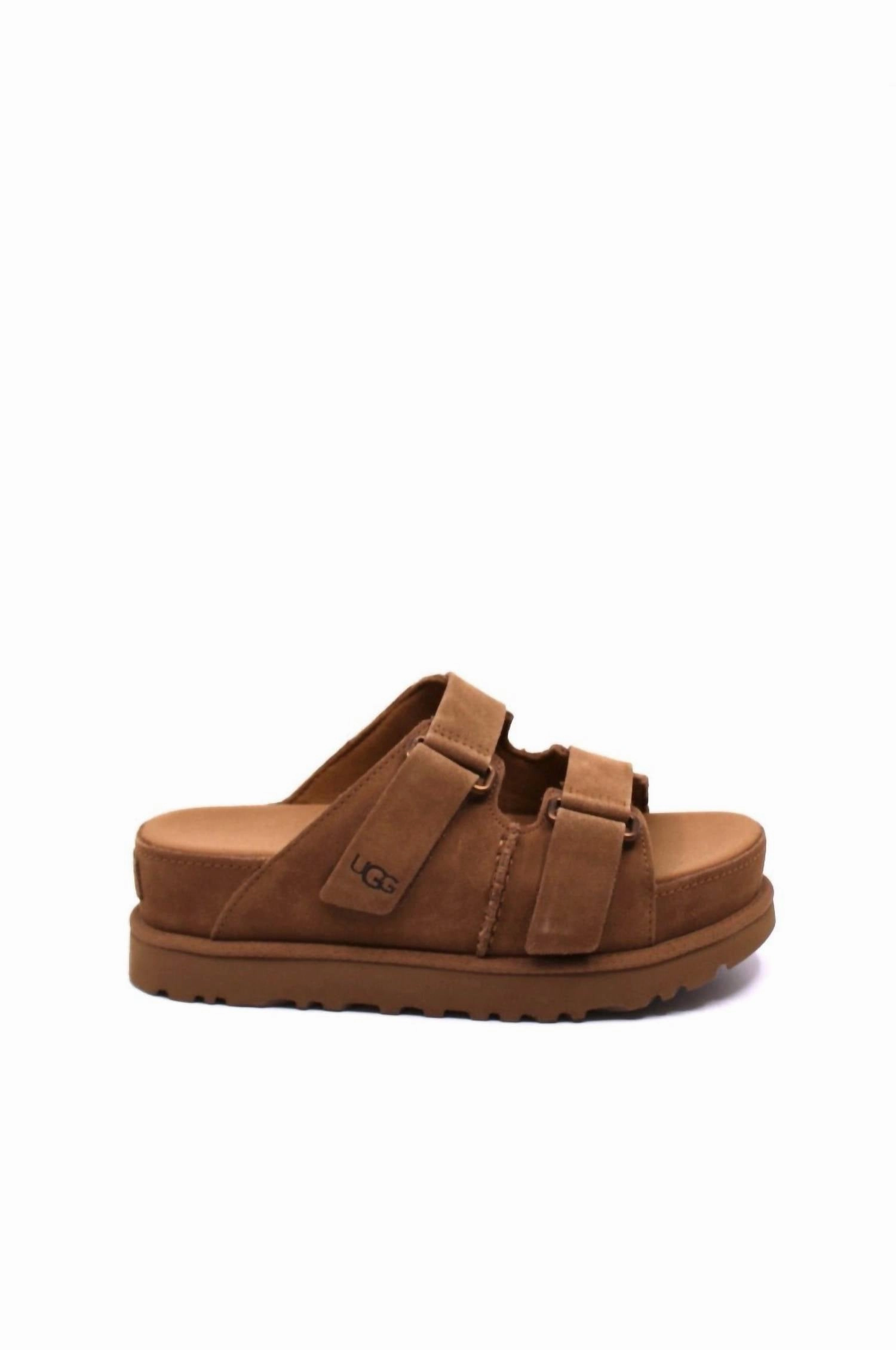 Unisex Goldenstar Hi Slide In Chestnut