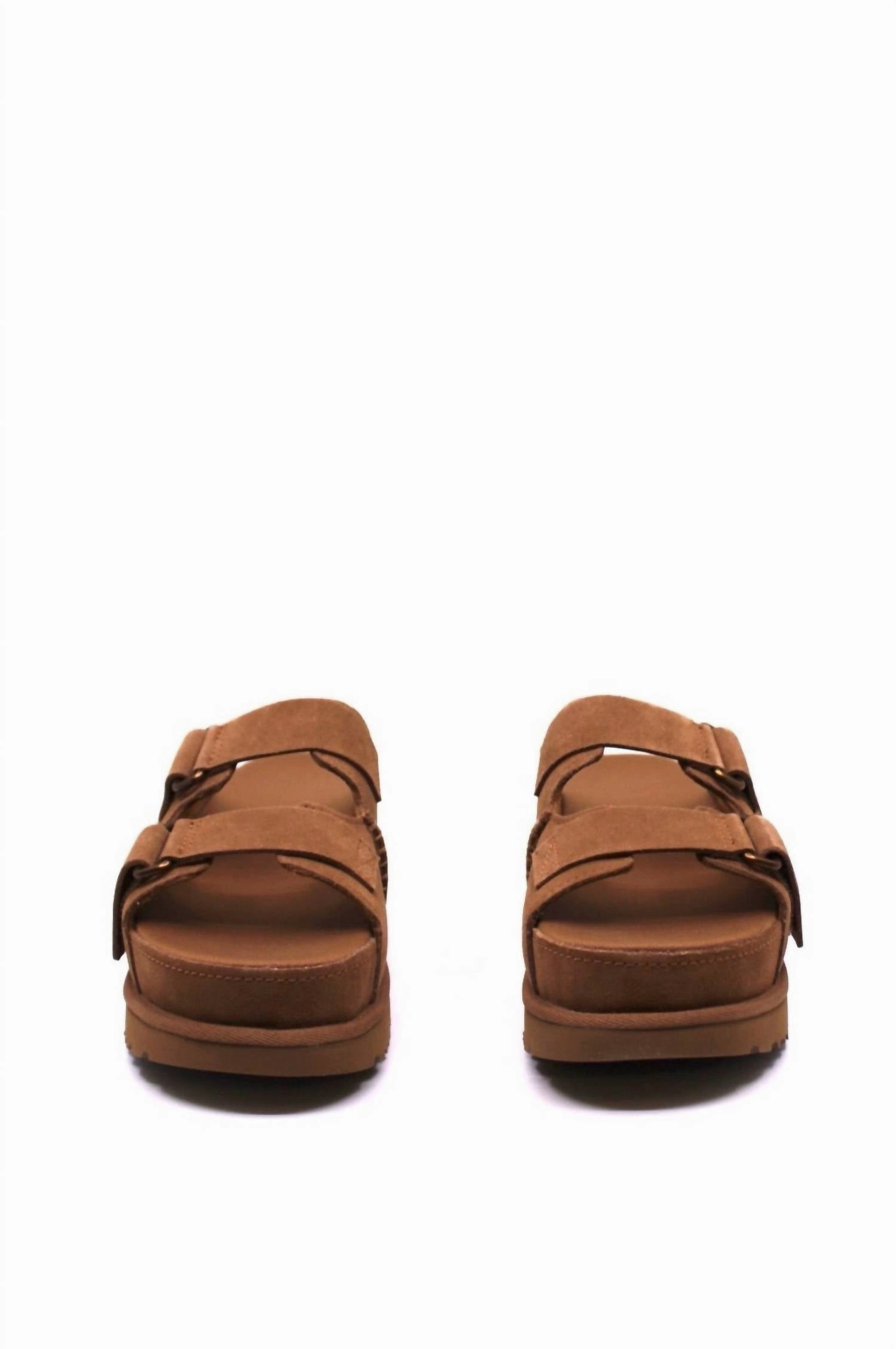 Unisex Goldenstar Hi Slide In Chestnut