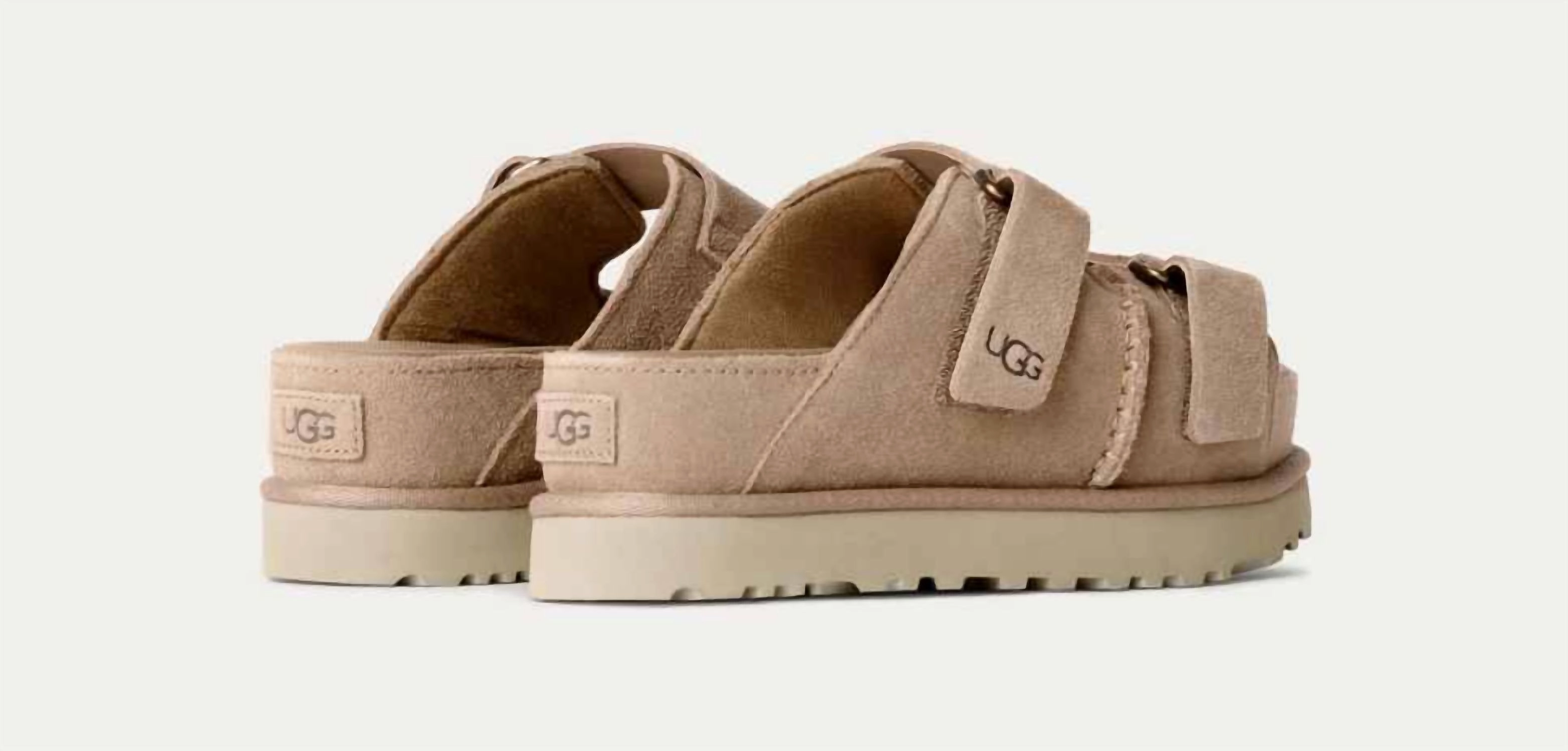 Unisex Goldenstar Hi Slide In Sand