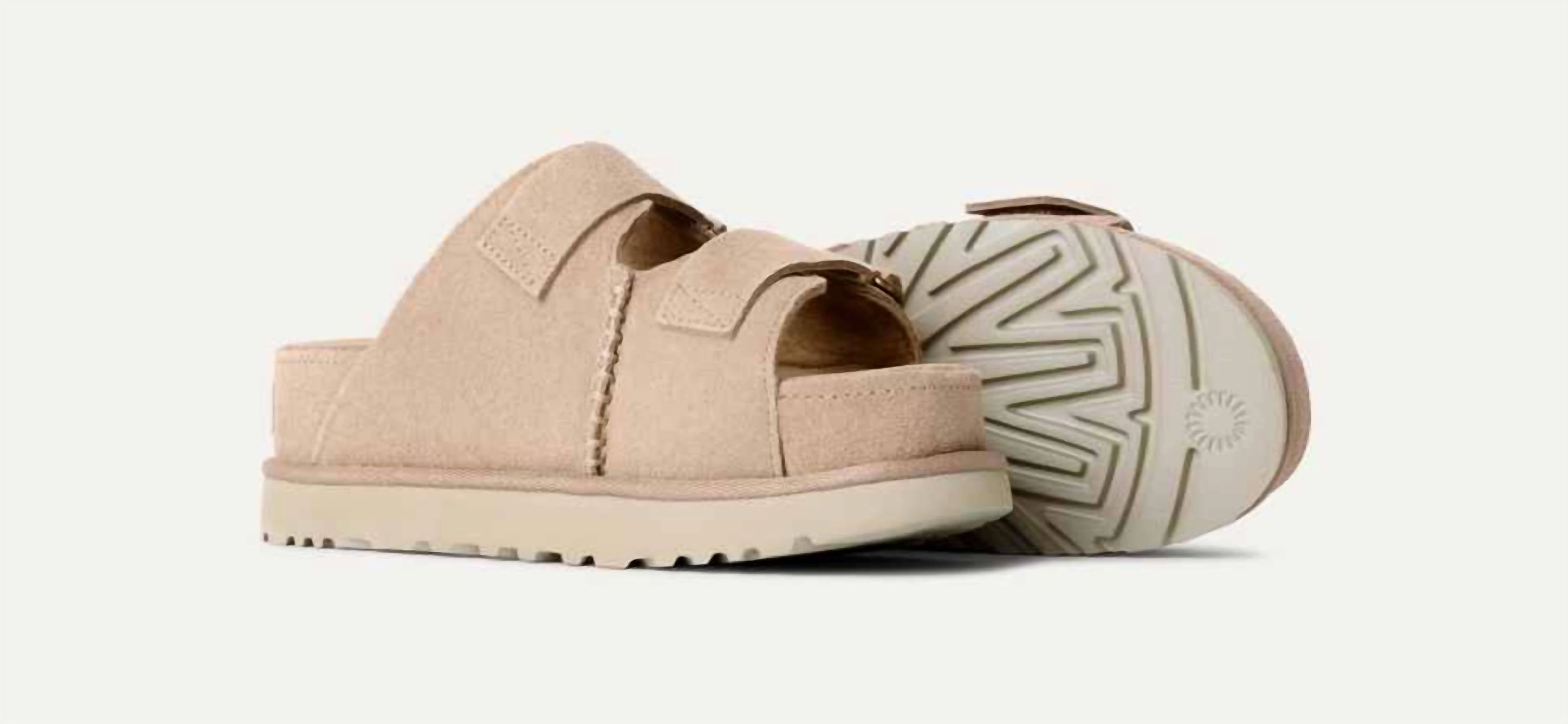 Unisex Goldenstar Hi Slide In Sand