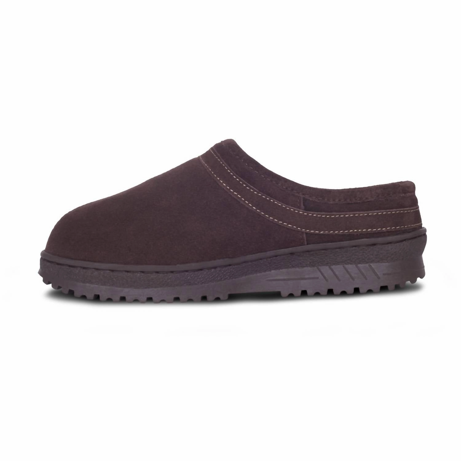 Unisex Sheepskin Clog In Chocolate
