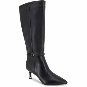 Utah Womens Zipper Leather Knee-High Boots Womens Boots clearance deals