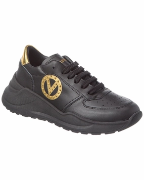 Valentino by Mario Valentino Tina Leather Sneaker Trendy Sneakers for Women