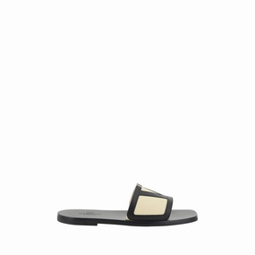 Valentino Garavani V Logo Men's Sandals Discount Mens Beach Sandals