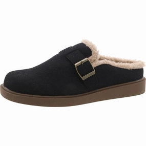 VALLERY Womens Faux Fur Manmade Slide Slippers Cozy Womens Slippers discount