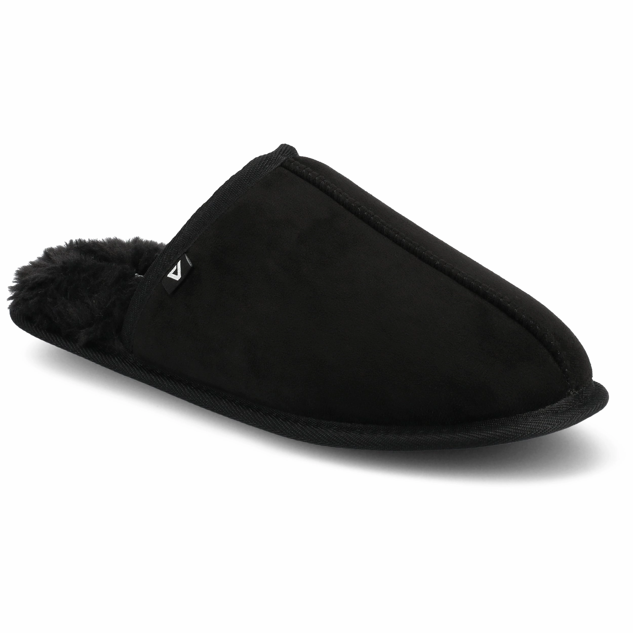 Vance Mens Duncan Shearling Scuff Slipper Mens Slippers clearance sale