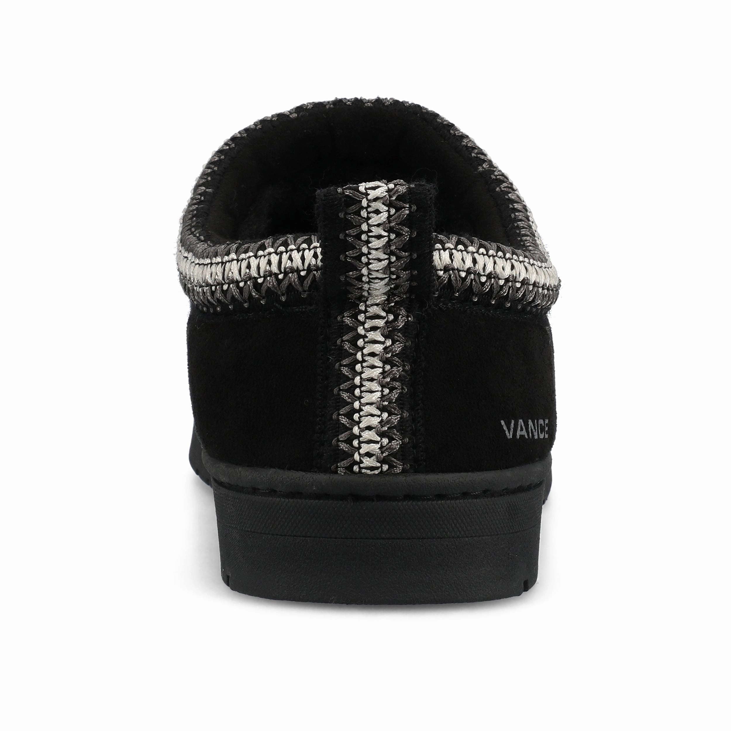 Vance Mens Wheeler Shearling Clog Slipper