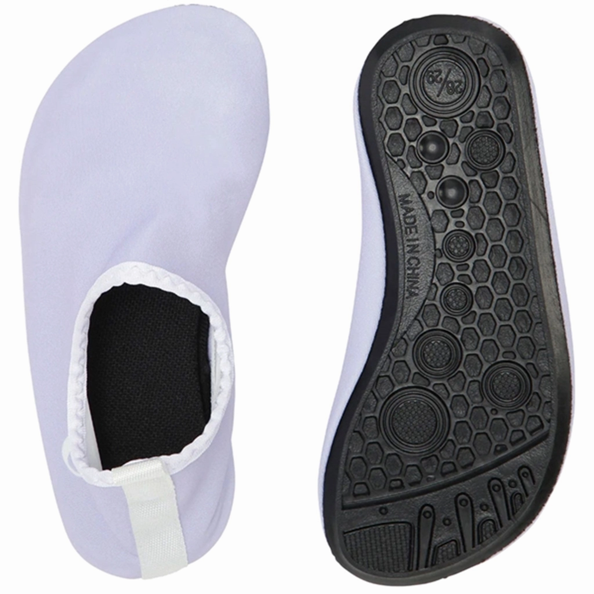 Vanilla COPENHAGEN Swim Shoes UPF/SPF 50  Lavender Kids UV Water Shoes splash deals
