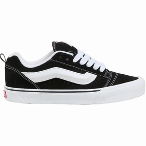 VANS Black/True White TD Knu Skool Elastic Lace Sneakers Kids Sneakers with Laces sale