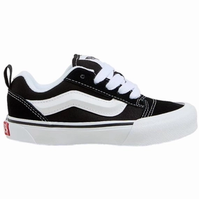 VANS Black/True White UY Knu Shoeol Sneakers Kids Sneakers with Laces sale