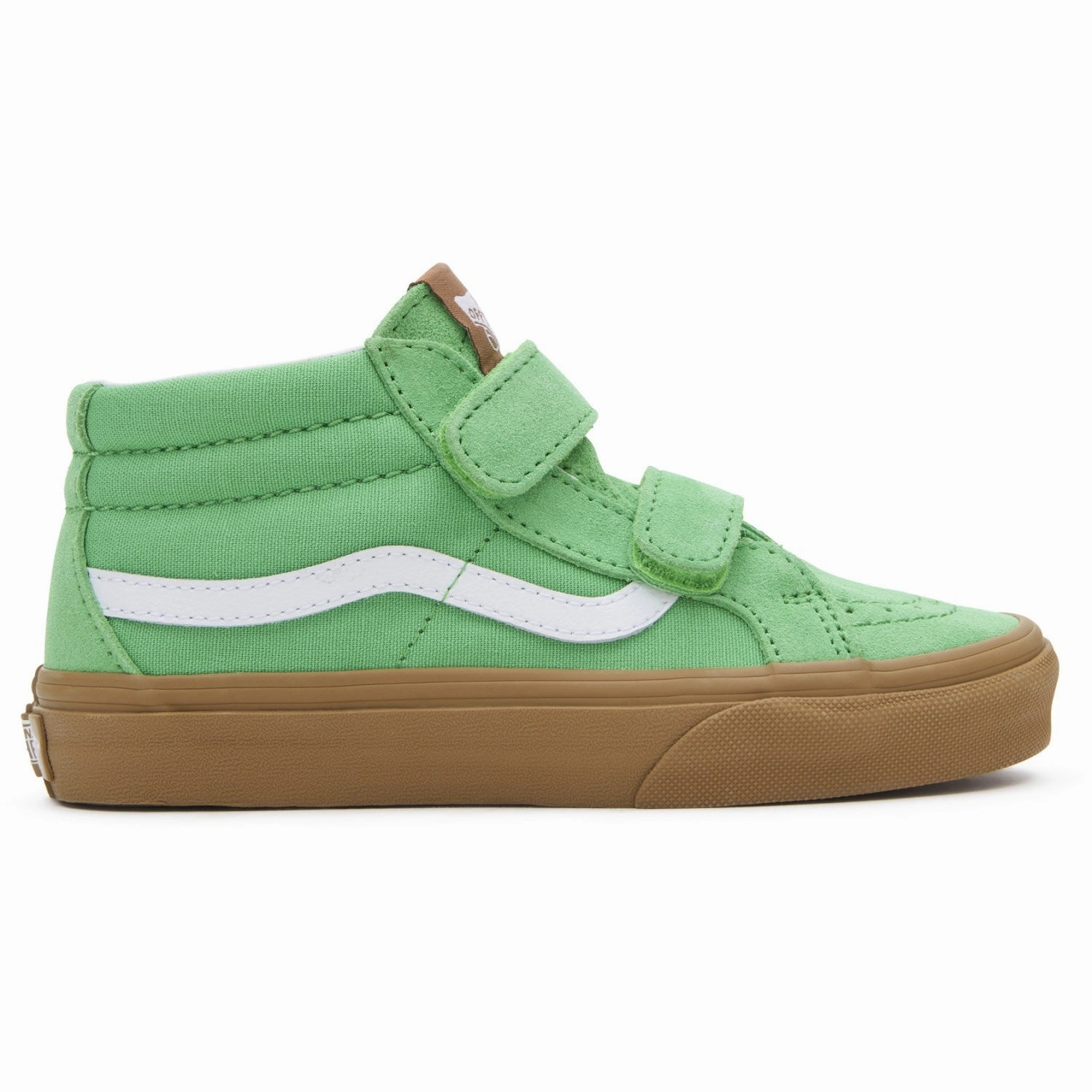 VANS Gum Green UY SK8-Mid Reissue V Sneakers Kids Velcro Sneakers discount