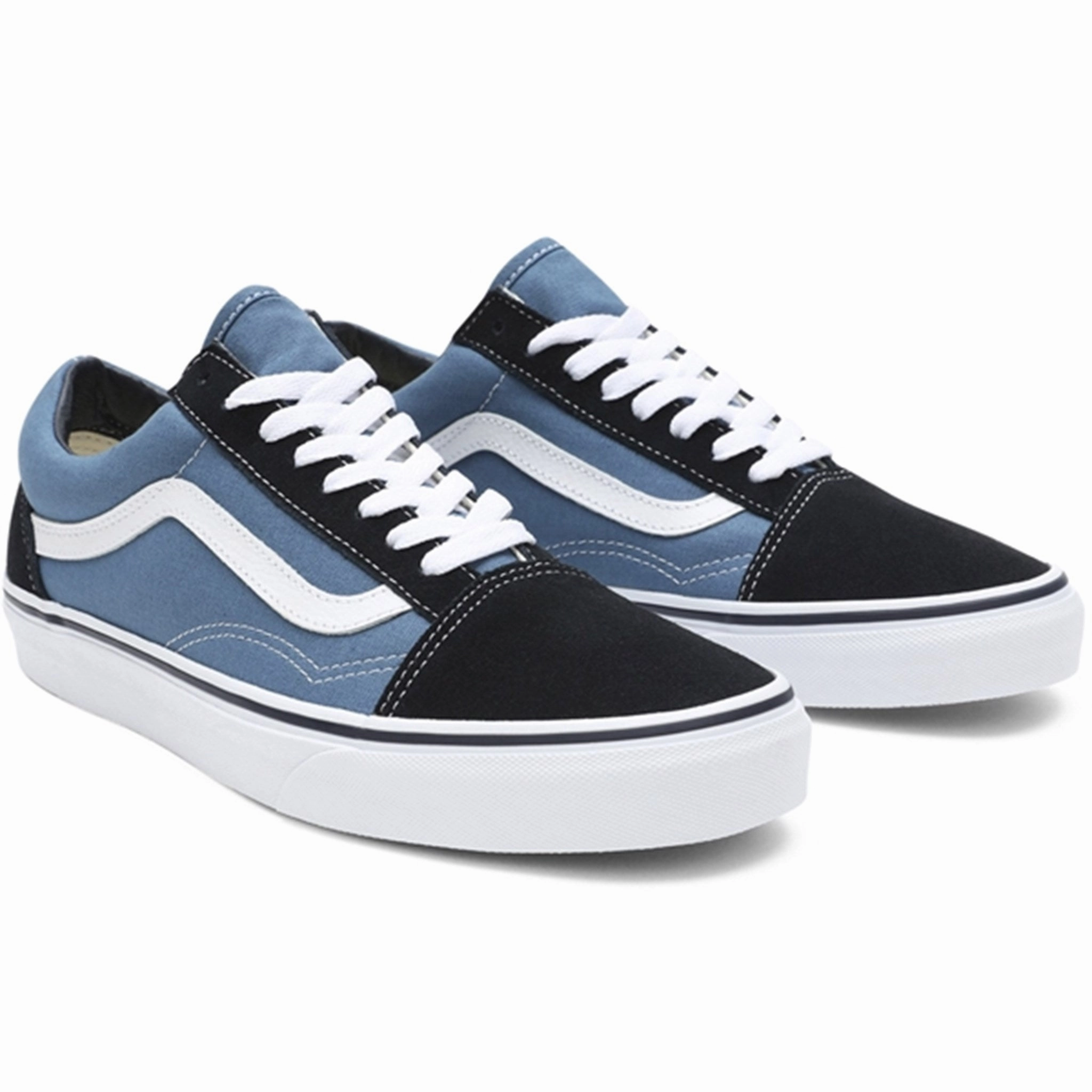 VANS Old Skool Black/True White Shoes Kids Sneakers with Laces sale