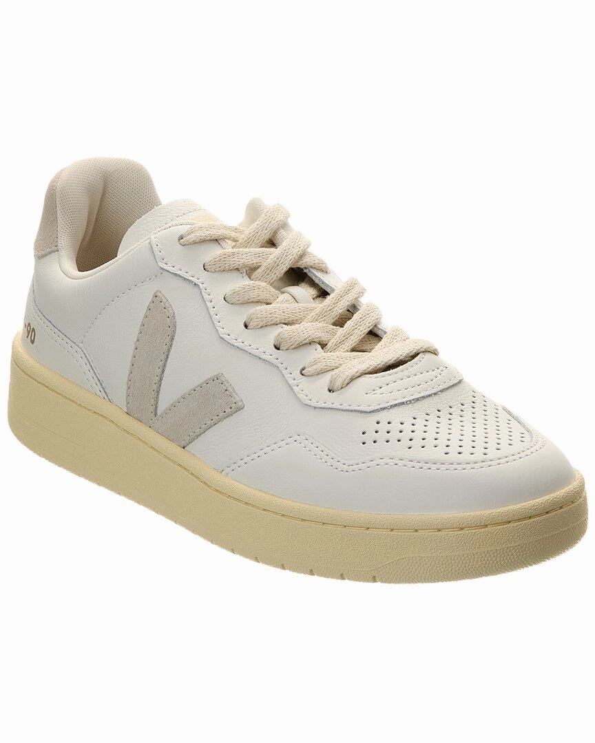 VEJA V-90 Leather Sneaker Best-selling Womens Sneakers