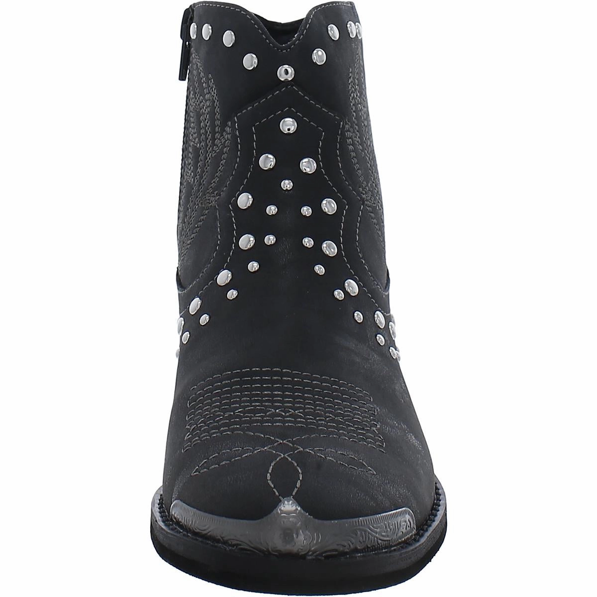 VERUCA Womens Faux Leather Casual Ankle Boots