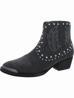 VERUCA Womens Faux Leather Casual Ankle Boots Hot sale Womens Boots