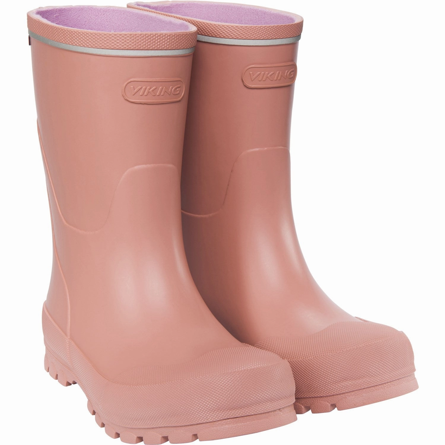 VIKING Light Pink Jolly Kids Rain Boots with free shipping