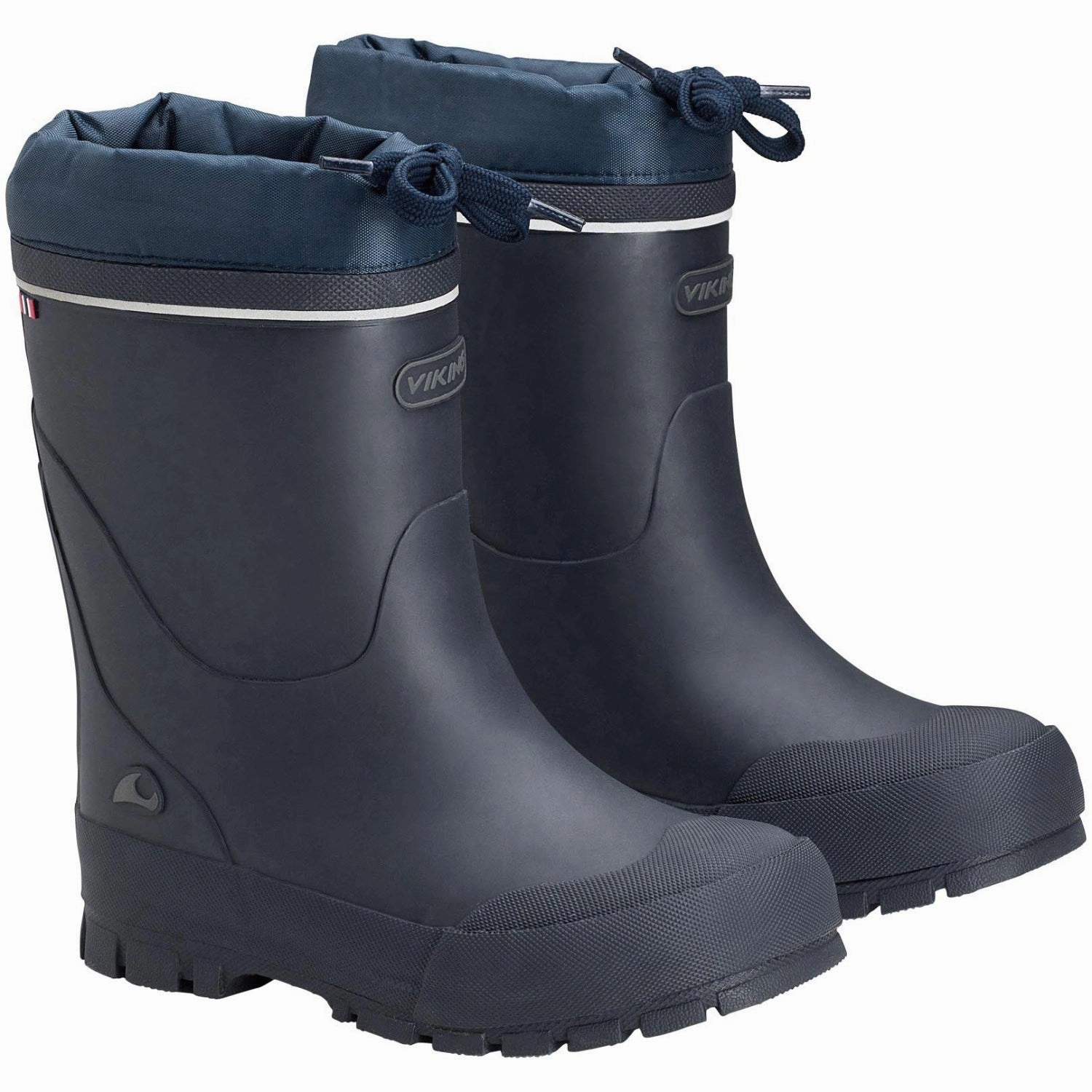 VIKING Navy/Grey Jolly Warm Kids Thermo Boots discount price