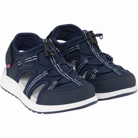 VIKING Navy/Light Grey Thrill Sandal 1V SL Kids Closed Toe Sandals promo