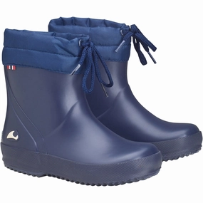 VIKING Navy/Navy Alv Indie Kids Rain Boots with free shipping