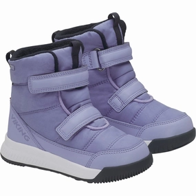VIKING Violet/Navy Aery Reflex Warm GTX 2V Cheap Kids Winter Footwear