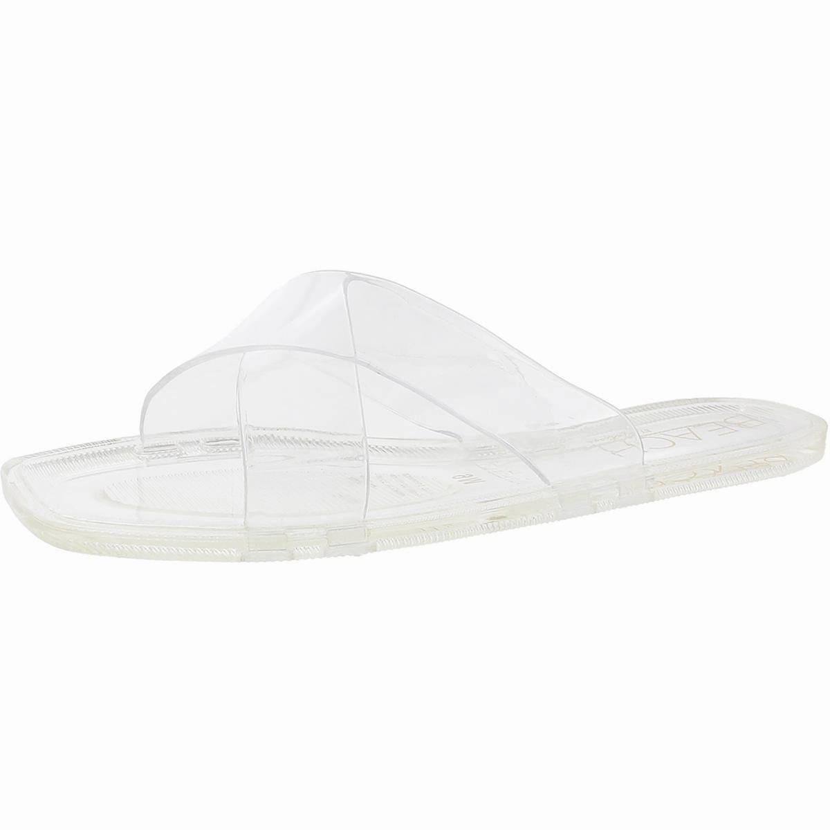 Villa Womens Criss-Cross Man Made Slide Sandals