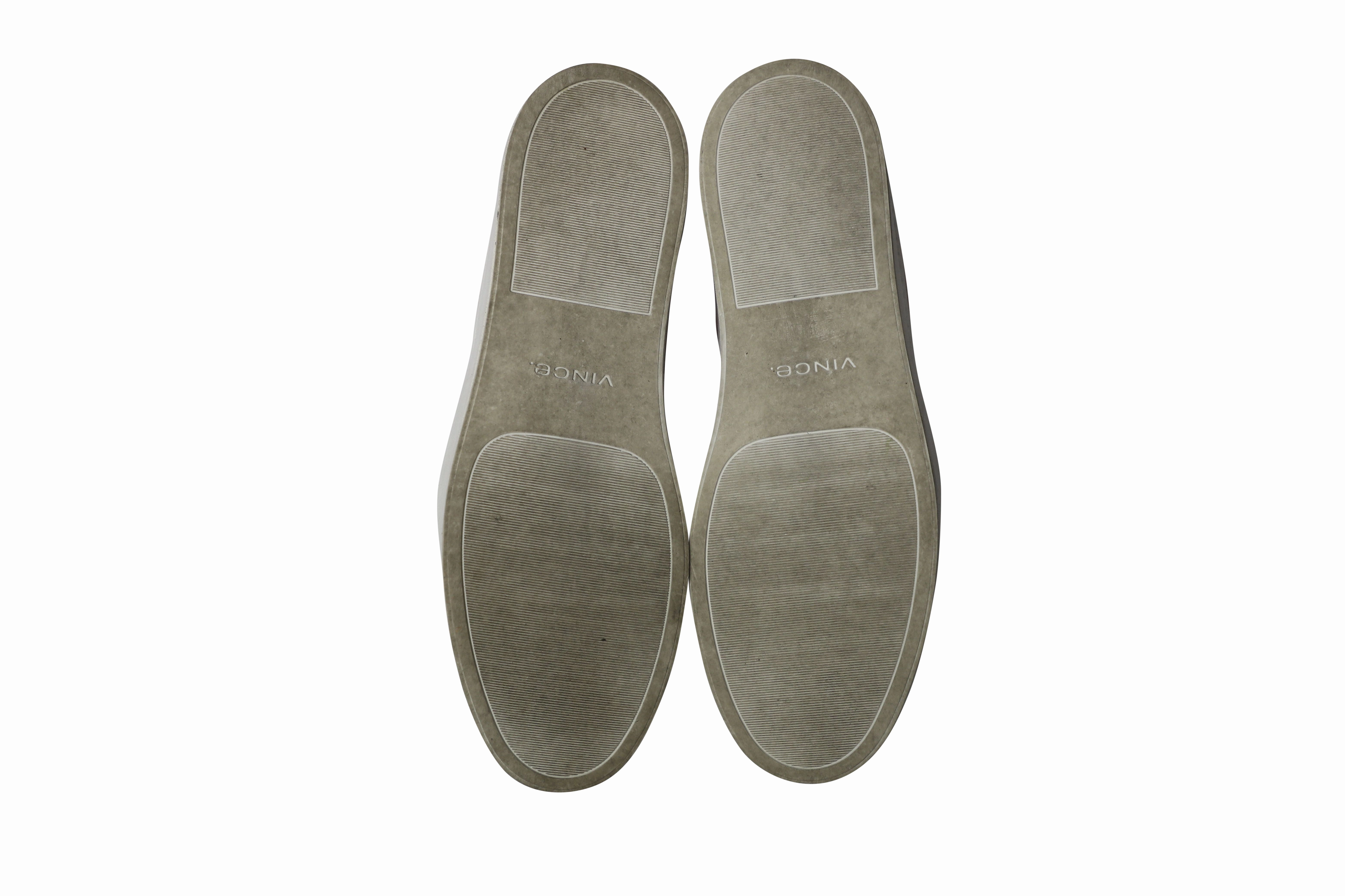Vince Warren Platform Slip On Sneakers in Beige Suede