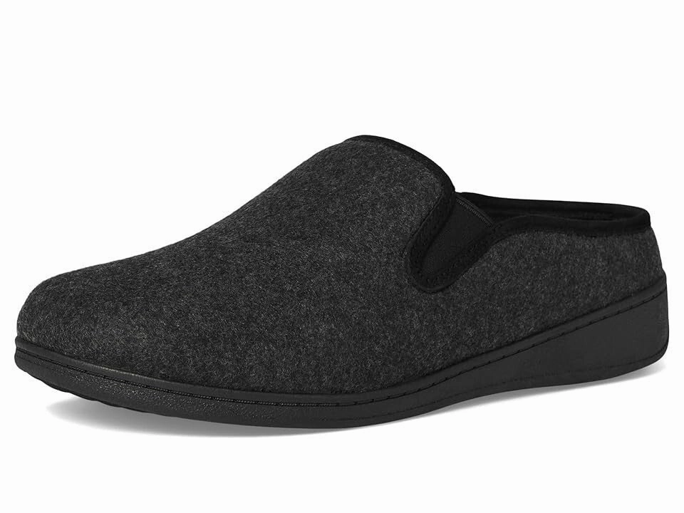 Vionic Unwind J0763F1001 Slippers Men's Black Round Toe Slip On Mules ZOGG222 (Black,8)