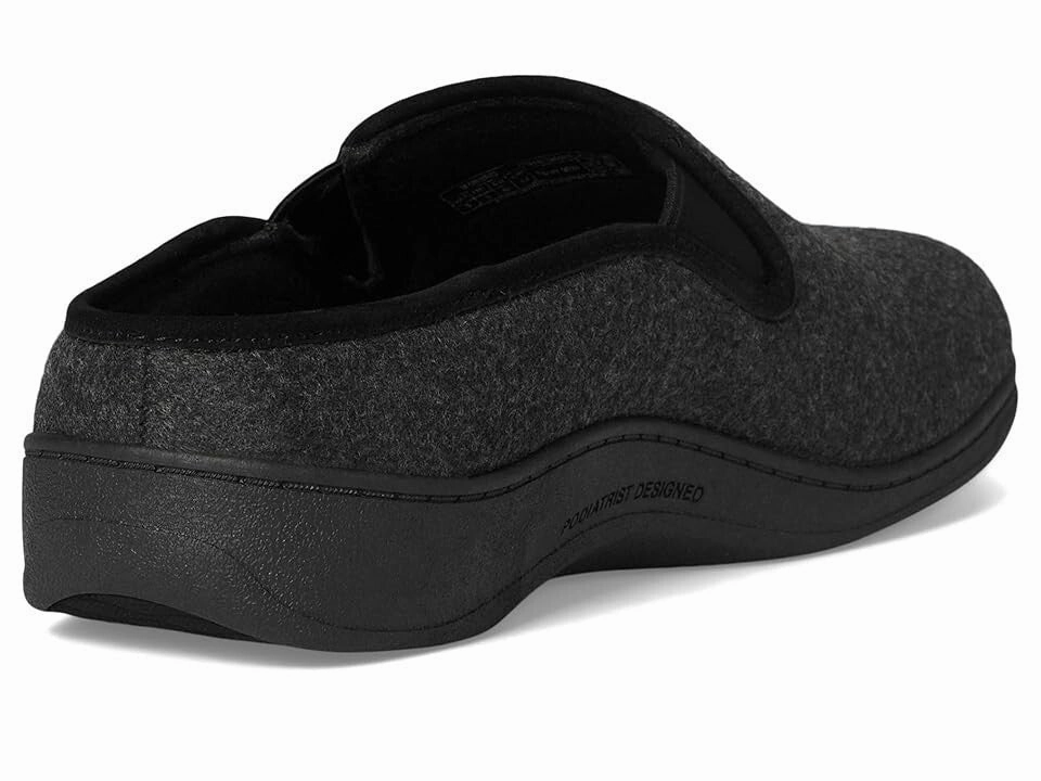 Vionic Unwind J0763F1001 Slippers Men's Black Round Toe Slip On Mules ZOGG222 (Black,8)