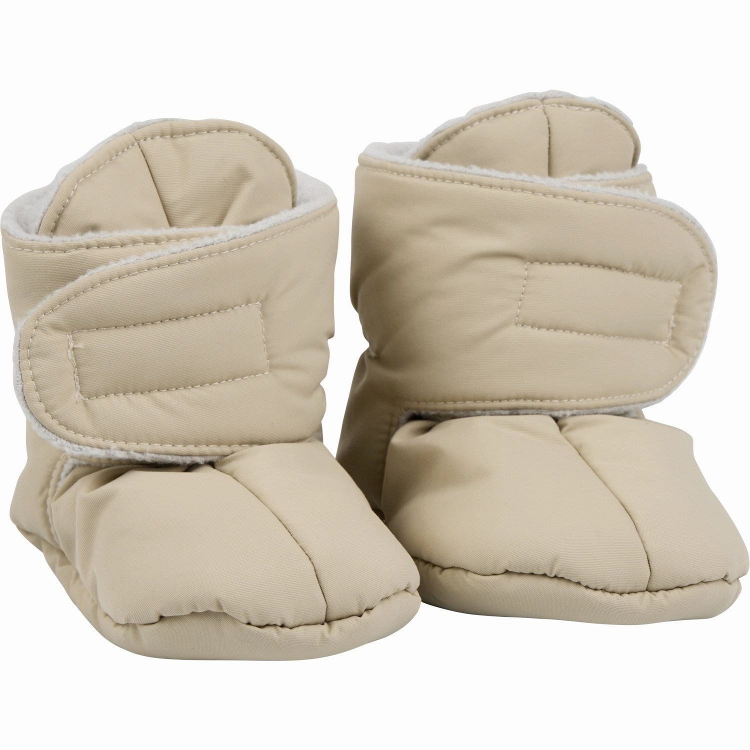 Voksi Seashell Sand Baby Booties Seashell Sand Light Grey Winter Kids Overshoes on clearance