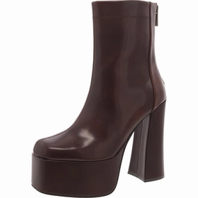 Voyager Womens Faux Leather Zipper Ankle Boots Womens Boots sale online