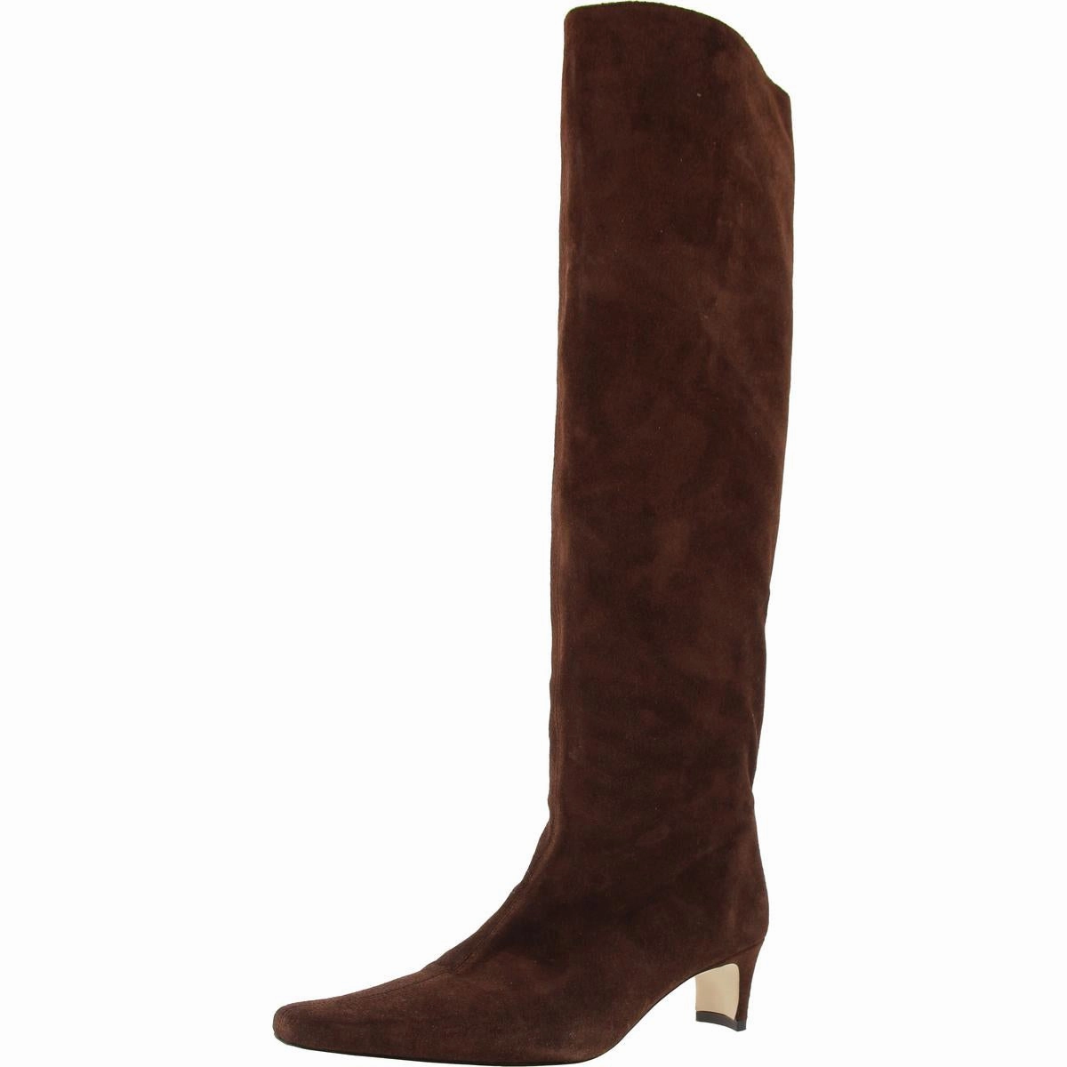 Wally Boot Womens Solid Leather Knee-High Boots