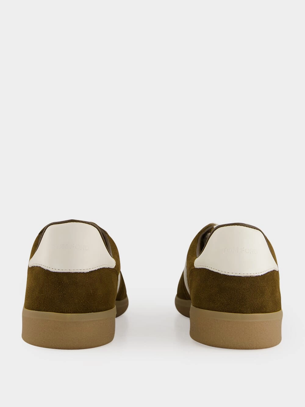 Walnut Brown Suede Low-Top Sneakers