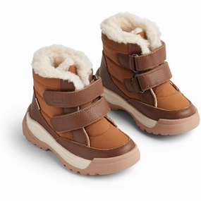 Wheat Cognac Winterboot Millas Tex Cheap Kids Winter Footwear