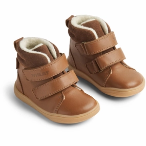 Wheat Cognac Winterboot Sixan Tex Cheap Kids Winter Footwear
