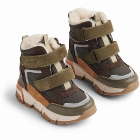 Wheat Dry Pine Bootie Lucka Tex Cheap Kids Winter Footwear